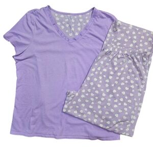 Laura Scott Purple Pajama Set